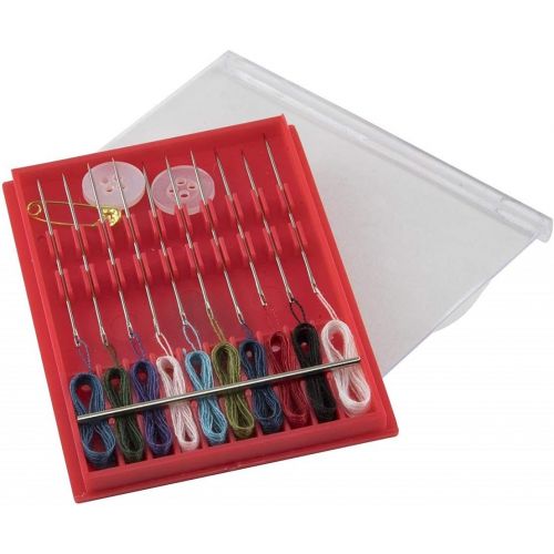 싱거 Singer Sew-Quik Threaded Hand Needle Kit (3 Pack)