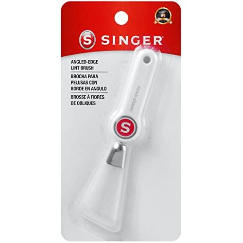 싱거 SINGER 02056 Angled Edge Lint Brush with Comfort Grip