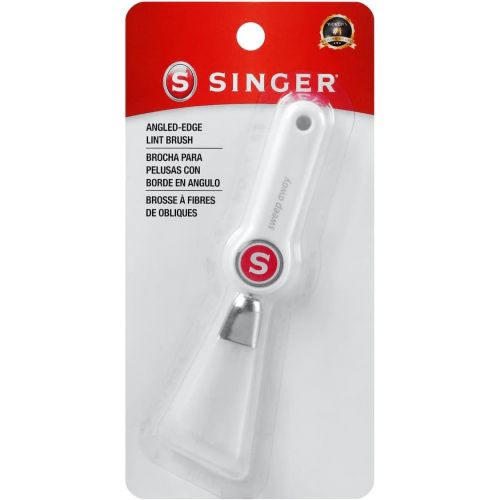 싱거 SINGER 02056 Angled Edge Lint Brush with Comfort Grip