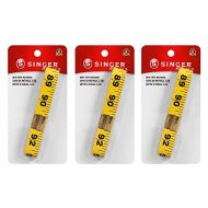 SINGER 00258 Extra Long Vinyl Tape Measure, 96-Inch (3-Pack)