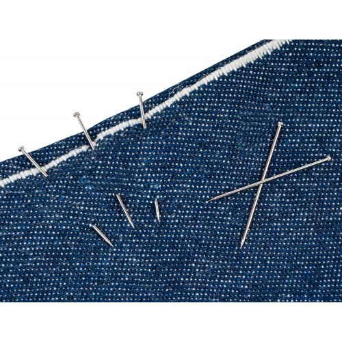싱거 SINGER 07350 Measure Mark and More - Sewing Gauge, 50 Straight Pins, and Fabric Marking Pencil