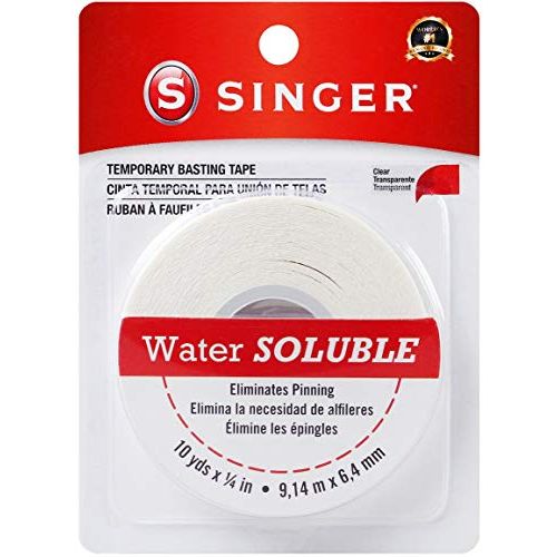 싱거 SINGER 44447 Temporary Basting Tape, Clear