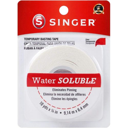 싱거 SINGER 44447 Temporary Basting Tape, Clear