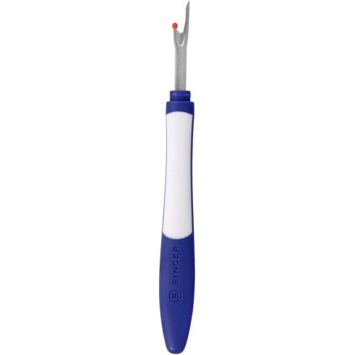 싱거 SINGER 47325 Comfort Grip Seam Ripper, Blue/White 2 Piece