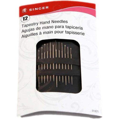 싱거 Singer 01825 Large Eye Hand Needles 12 /pkg