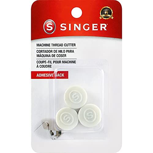 싱거 SINGER 42071 Sewing Machine Thread Cutters, White 3 Piece