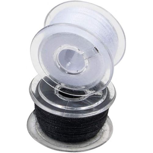 싱거 SINGER 21495 Class 15 Threaded Bobbins, Transparent, Assorted Colors, 12-Count