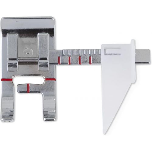 싱거 SINGER | Sew Easy Foot, Ruler for Low Shank Sewing Machines, Adjustable Guide, Beautiful Topstitching - Sewing Made Easy