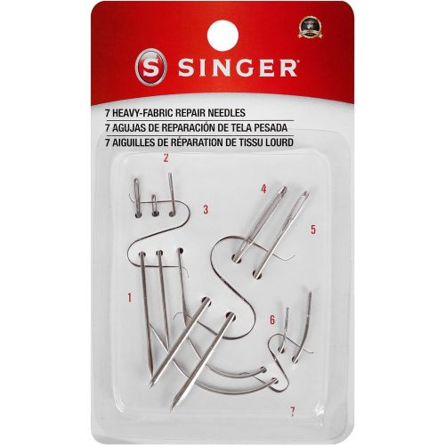 싱거 SINGER Heavy Duty Household Hand Needles 7 Count, 72-Pack (CASE)