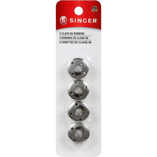 싱거 SINGER 2139 Class 66 Bobbins, Metal, 4-Count