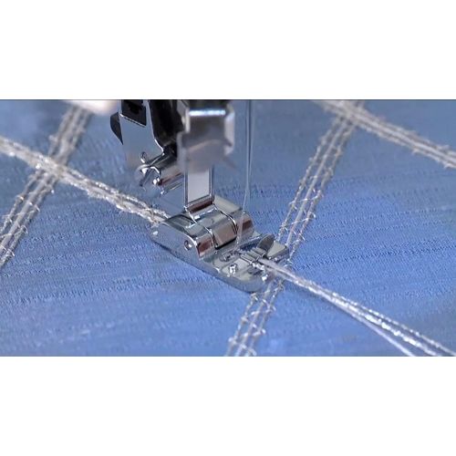 싱거 SINGER | Snap-On Cording Presser Foot for Low Shank Sewing Machines, Decorative Stitching & Cording, Gathering - Sewing Made Easy