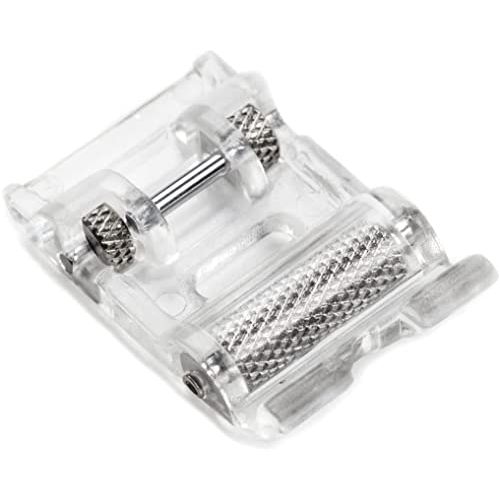 싱거 SINGER | Roller Presser Foot for Leather, Vinyl on Low-Shank Sewing Machines - Sewing Made Easy