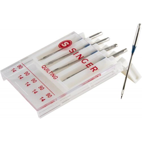 싱거 SINGER 04714 Size 90/14 Universal Machine Quilting Needles, 5-Count