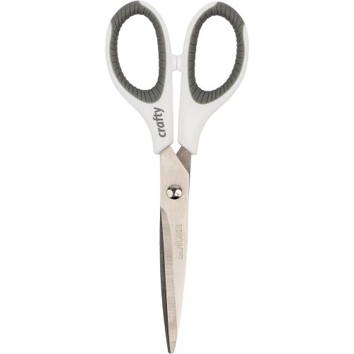 싱거 SINGER 07180 6-1/2-Inch Sewing Scissors with Pink and White Comfort Grip