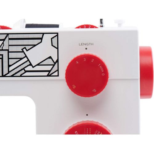 싱거 SINGER Cosplay CP6350M Sewing Machine, Red and White