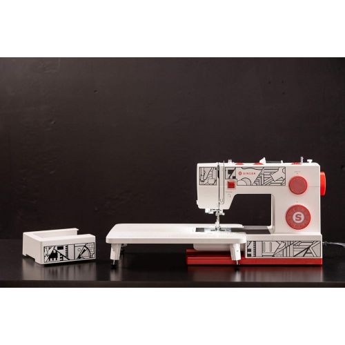 싱거 SINGER Cosplay CP6350M Sewing Machine, Red and White