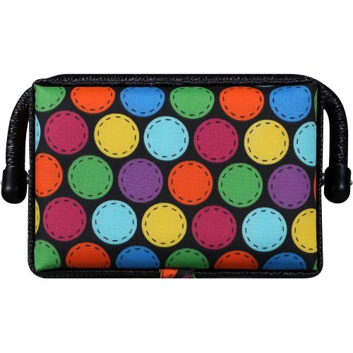 싱거 SINGER 07272 Polka Dot Small Sewing Basket with Sewing Kit Accessories