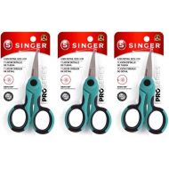 SINGER 00557 4-1/2-Inch ProSeries Detail Scissors with Nano Tip, 3 Pack