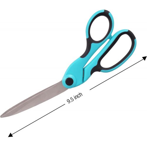 싱거 SINGER Professional Series Bent Scissors, 9 1/2, TEAL