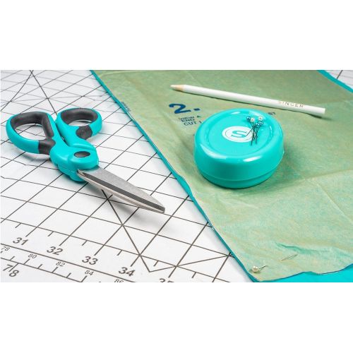 싱거 SINGER Professional Series Bent Scissors, 9 1/2, TEAL