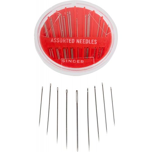 싱거 Singer Assorted Hand Needles in Compact, 25-Count (3 Pack)