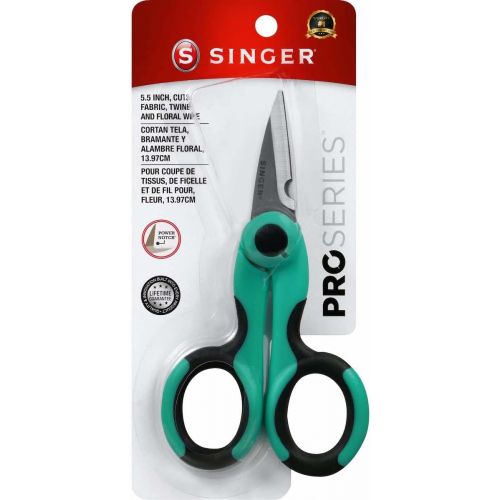 싱거 SINGER 00558 5-1/2-Inch ProSeries Heavy Duty Scissors with Power Notch