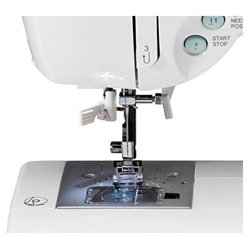 싱거 Singer 7258 100-Stitch Computerized 76 Decorative Stitches, Automatic Needle Threader and Bonus Accessories, Packed with Features and Easy Sewing Machine