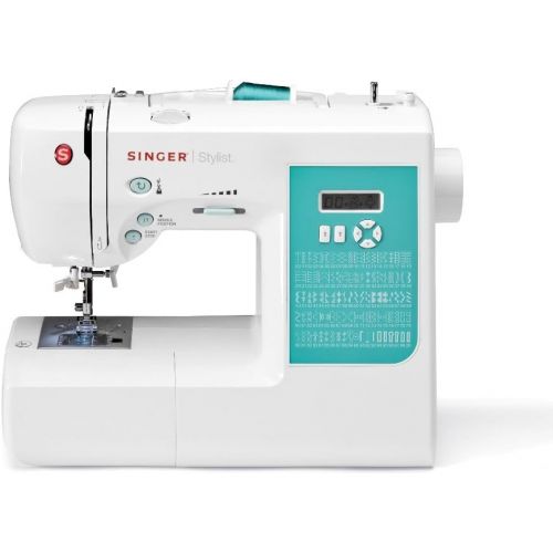 싱거 Singer 7258 100-Stitch Computerized 76 Decorative Stitches, Automatic Needle Threader and Bonus Accessories, Packed with Features and Easy Sewing Machine