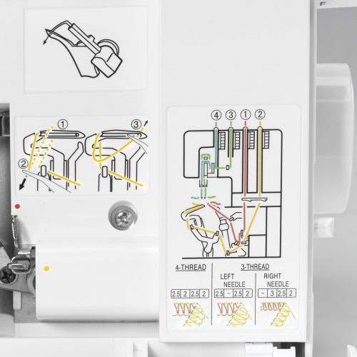 싱거 SINGER | ProFinish 14CG754 2-3-4 Thread Serger with Adjustable Stitch Length, & Differential Feed - Sewing Made Easy