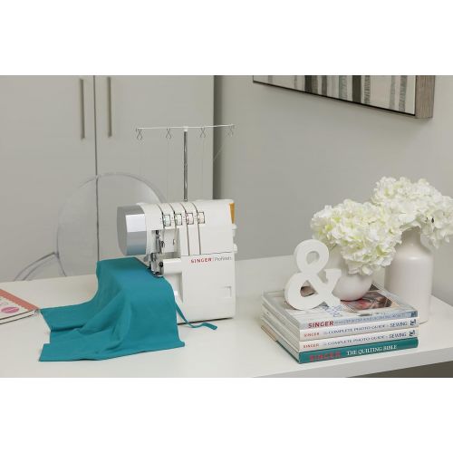 싱거 SINGER | ProFinish 14CG754 2-3-4 Thread Serger with Adjustable Stitch Length, & Differential Feed - Sewing Made Easy