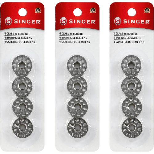 싱거 Singer MULTI2136-3 Metal Bobbins, 3-Pack, 3