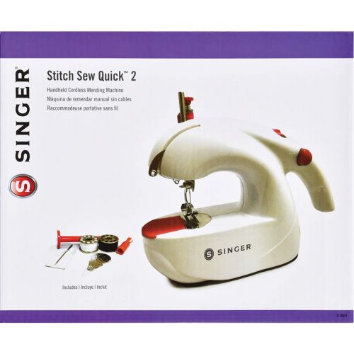 싱거 SINGER 01664 Stitch Sew Quick 2 Hand Held Mending Machine