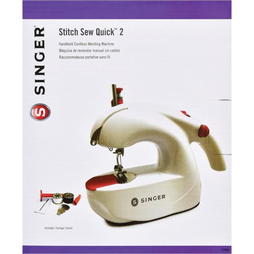 싱거 SINGER 01664 Stitch Sew Quick 2 Hand Held Mending Machine