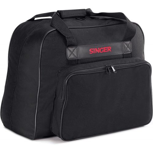 싱거 SINGER | Black Universal Canvas Machine Tote, Easy to Store, Fits SINGER Sewing Machines and Sergers - Sewing Made Easy