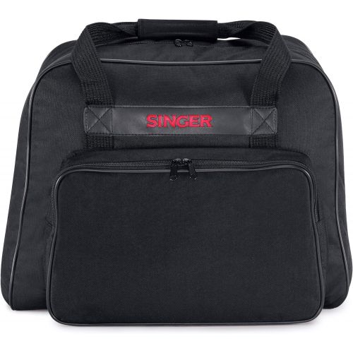 싱거 SINGER | Black Universal Canvas Machine Tote, Easy to Store, Fits SINGER Sewing Machines and Sergers - Sewing Made Easy