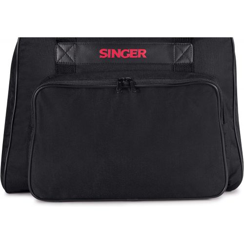 싱거 SINGER | Black Universal Canvas Machine Tote, Easy to Store, Fits SINGER Sewing Machines and Sergers - Sewing Made Easy