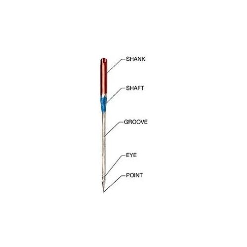 싱거 SINGER Universal Regular Point Machine Needles, 20 Count, Sizes 80/11, 90/14, 100/16