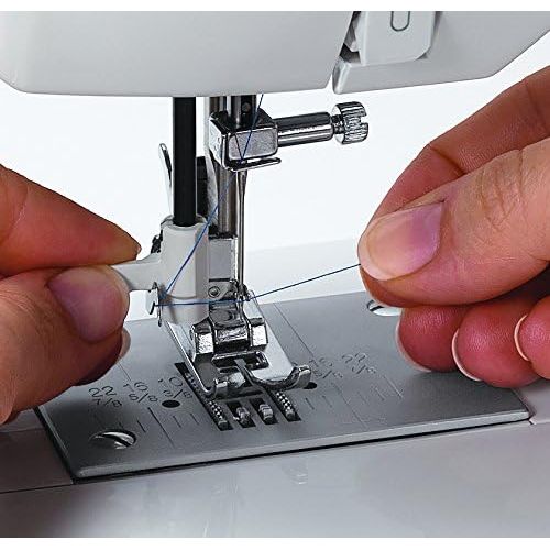 싱거 SINGER | Sew Mate 5400 Handy Sewing Machine Including 60 Built-in Stitches, 4 Fully Built-in 1-Step Buttonhole, Automatic Needle Threader & Automatic Tension, Help to get Started i