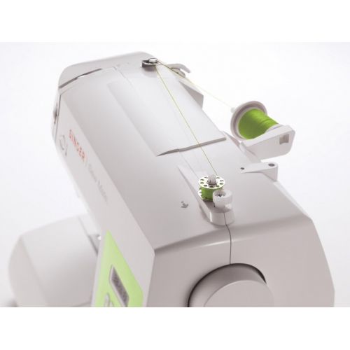 싱거 SINGER | Sew Mate 5400 Handy Sewing Machine Including 60 Built-in Stitches, 4 Fully Built-in 1-Step Buttonhole, Automatic Needle Threader & Automatic Tension, Help to get Started i