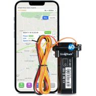 [아마존베스트]SINOTRACK Vehicle Car GPS Tracker, Anti Lost Alarm Locator Mini Portable Real-Time Location Device, Waterproof Car Motorcycle GPS Tracker Device for Truck Taxi, Support iOS Web And