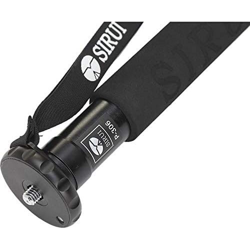  [아마존베스트]SIRUI P-306 Monopod with Bag and Belt Clip / Height 154 cm / Weight 0.5 kg / Maximum Load 8 kg / Aluminium