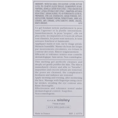  Sisley Gentle Cleansing Gel with Tropical Resins, 4 Ounce