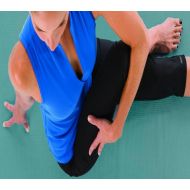 Sisyama Folding Foldable Yoga Mat HOT HIIT Bikram Sweat Eco Knee Pad Travel Non Slip Mat
