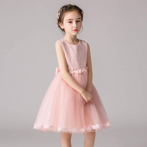  SITENG 2-12Y Girls Sleeveless Pageant Princess Party Dress Ruffles Tutu Dresses Wedding Princess Dress