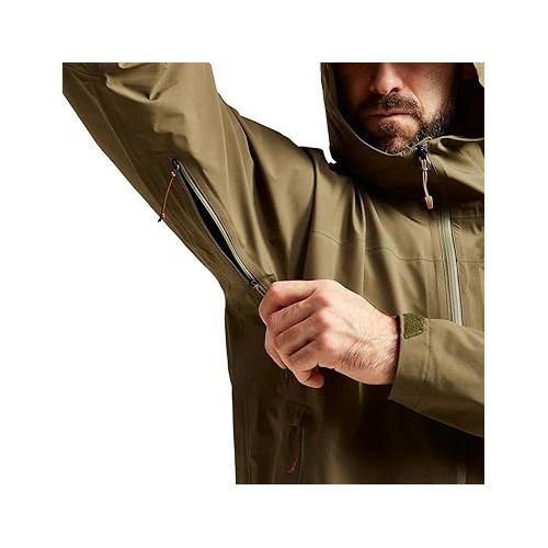  SITKA Gear Men's Dew Point Waterproof Lightweight Hunting Jacket