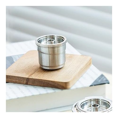  Reusable Coffee Pod 304 Stainless Steel Leakage Proof Coffee Capsule Cup for Illy X7 Y3 Y5 Coffee Maker Reusable Coffee Pod