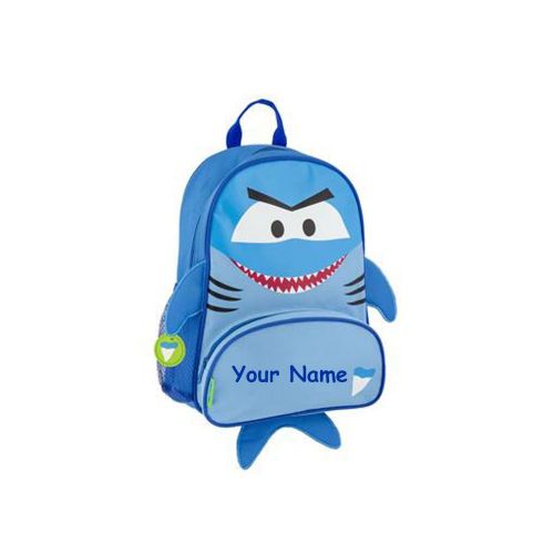  SJ Stephen Joseph Personalized Little Boys Sidekick Shark Backpack With Name