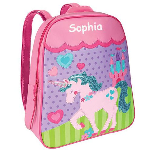  SJ Stephen Joseph Personalized Little Girls Go Go Unicorn Backpack With Name