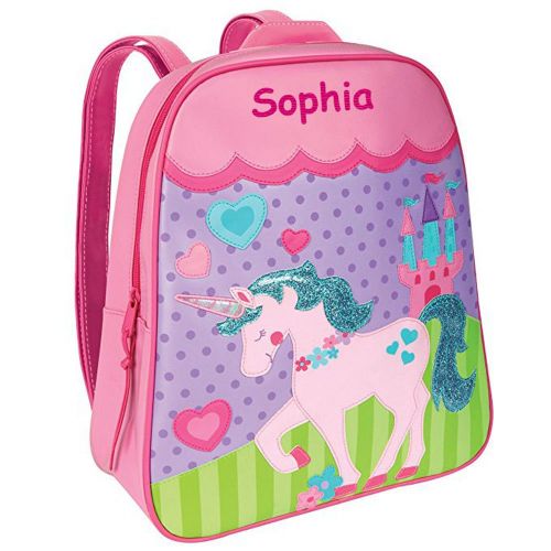  SJ Stephen Joseph Personalized Little Girls Go Go Unicorn Backpack With Name