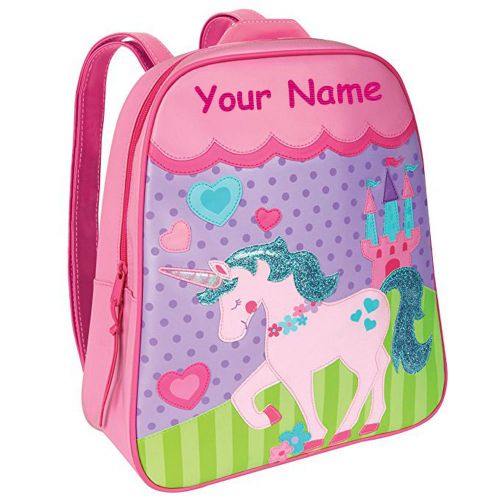  SJ Stephen Joseph Personalized Little Girls Go Go Unicorn Backpack With Name